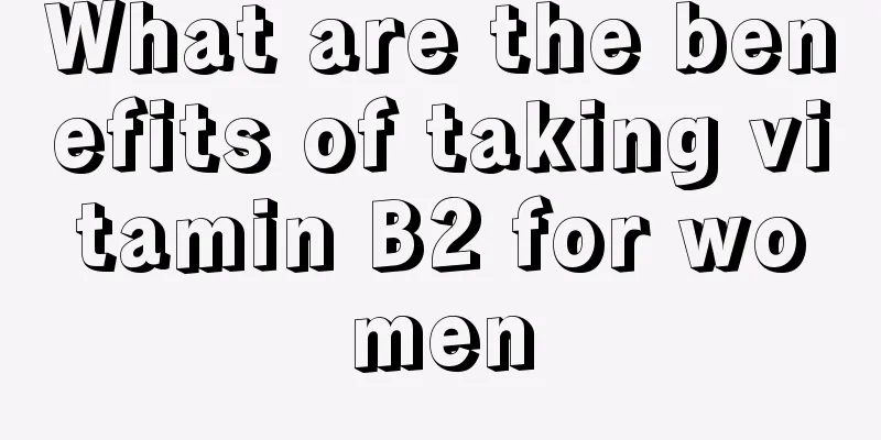 What are the benefits of taking vitamin B2 for women