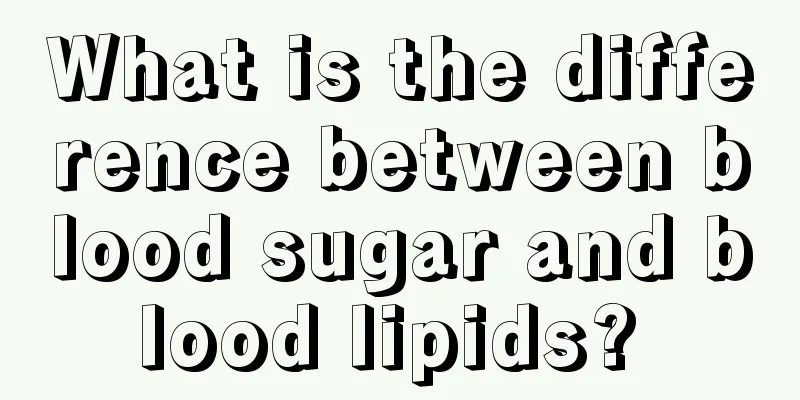 What is the difference between blood sugar and blood lipids? 