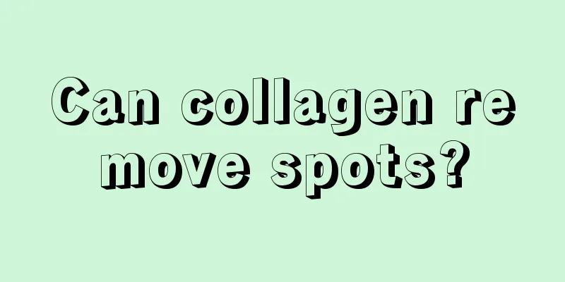 Can collagen remove spots?