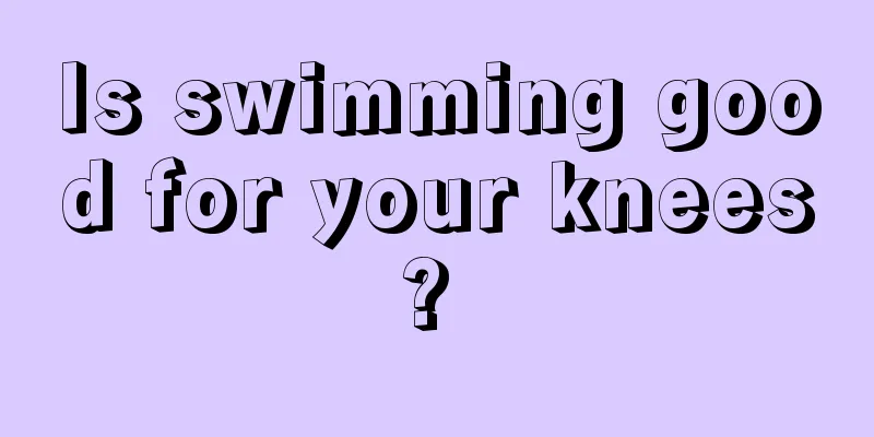 Is swimming good for your knees? 