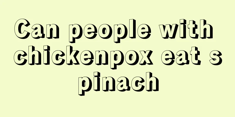 Can people with chickenpox eat spinach