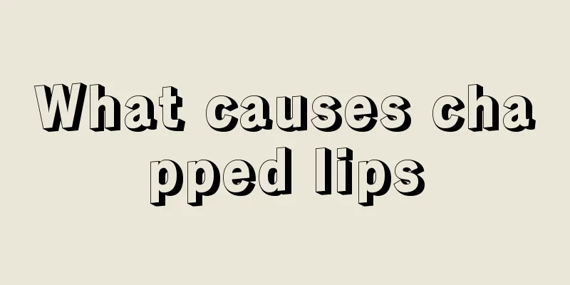 What causes chapped lips