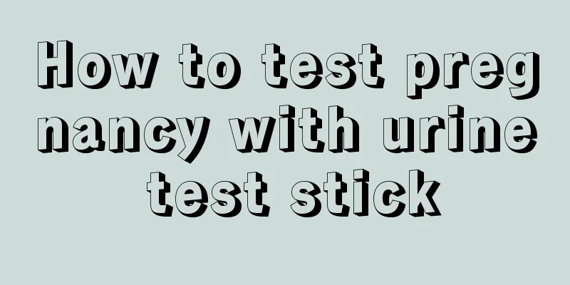 How to test pregnancy with urine test stick