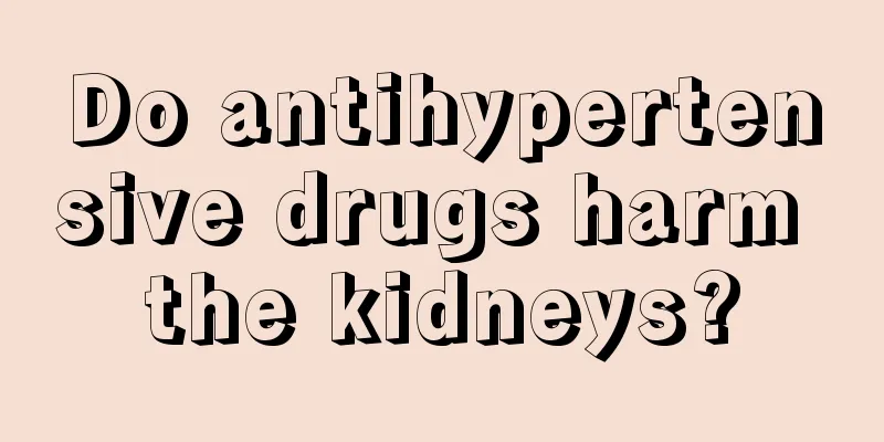Do antihypertensive drugs harm the kidneys?