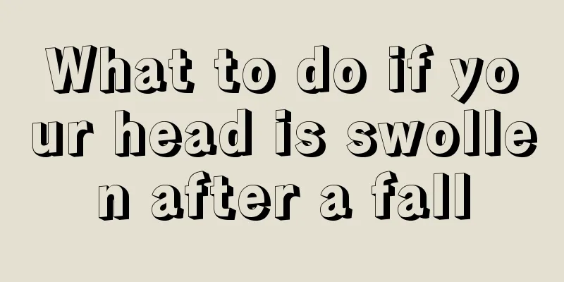 What to do if your head is swollen after a fall