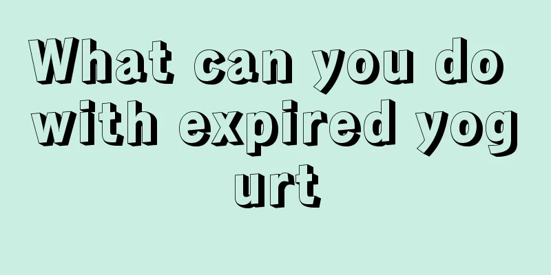 What can you do with expired yogurt