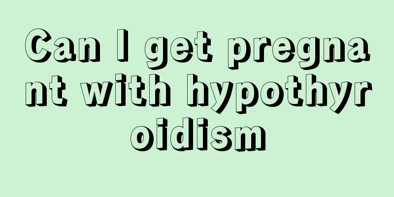Can I get pregnant with hypothyroidism