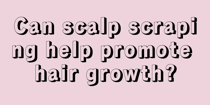 Can scalp scraping help promote hair growth?