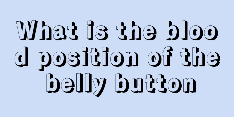 What is the blood position of the belly button