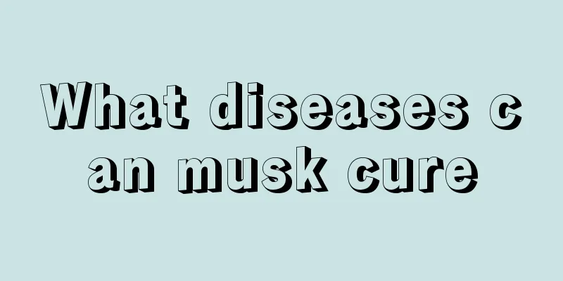 What diseases can musk cure