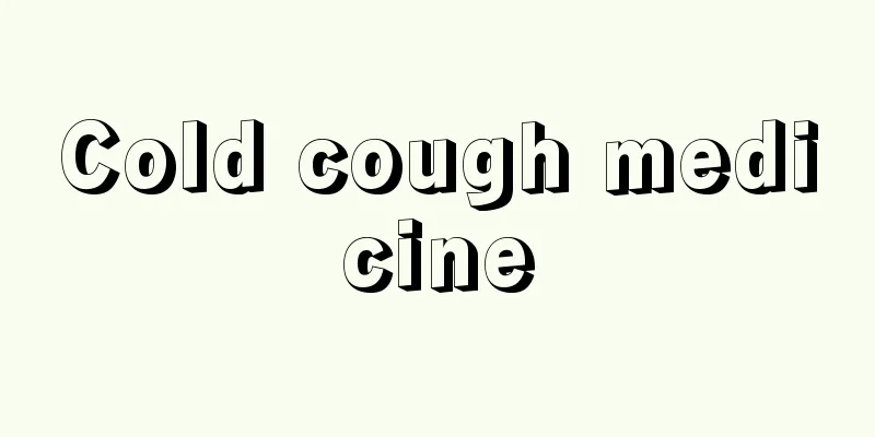 Cold cough medicine