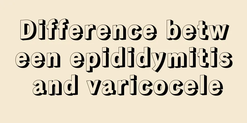 Difference between epididymitis and varicocele