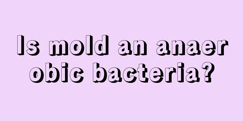 Is mold an anaerobic bacteria?