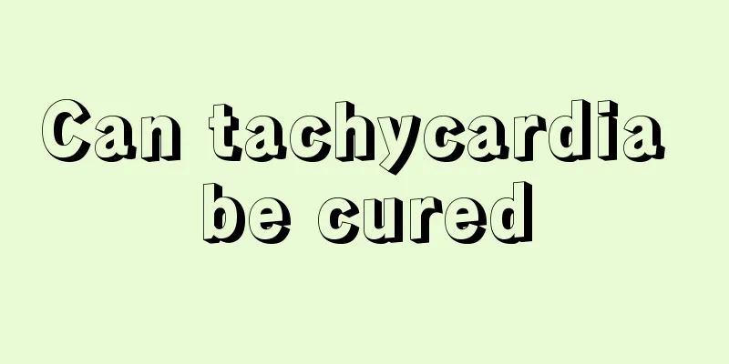 Can tachycardia be cured