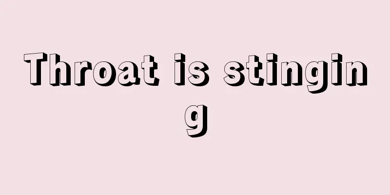 Throat is stinging