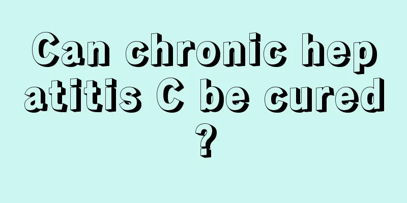 Can chronic hepatitis C be cured?
