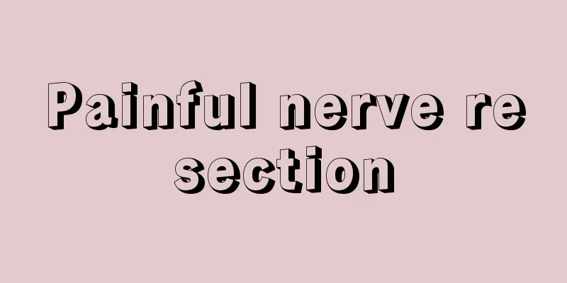 Painful nerve resection