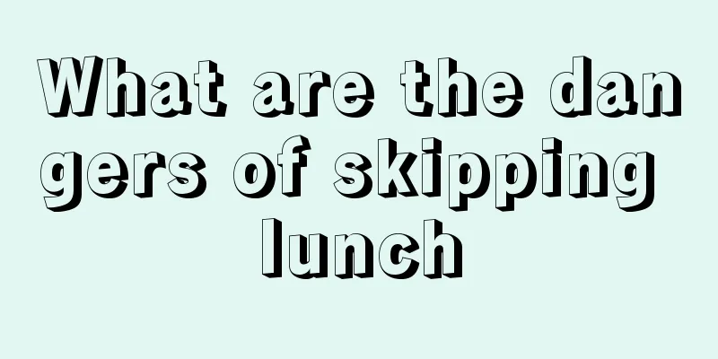 What are the dangers of skipping lunch