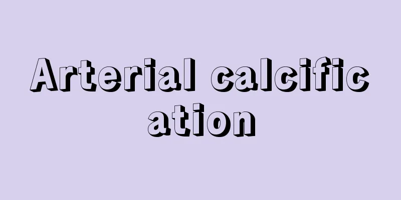 Arterial calcification