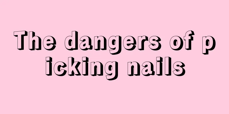 The dangers of picking nails