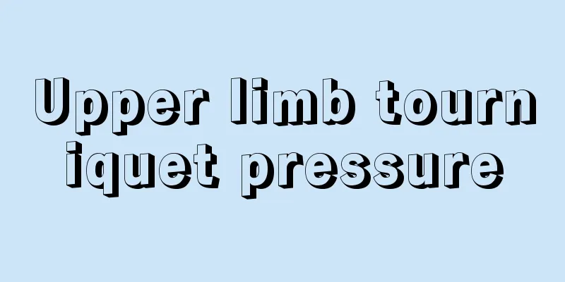 Upper limb tourniquet pressure