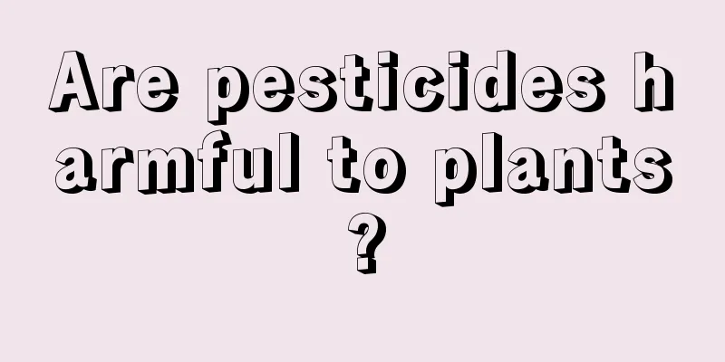 Are pesticides harmful to plants?