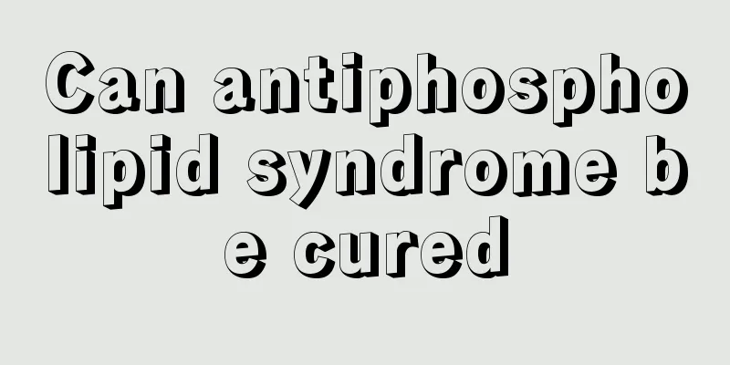 Can antiphospholipid syndrome be cured