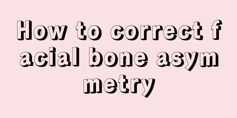 How to correct facial bone asymmetry