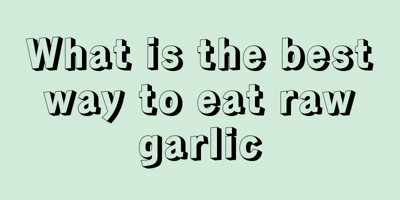 What is the best way to eat raw garlic