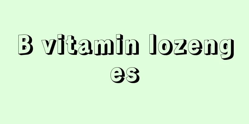 B vitamin lozenges