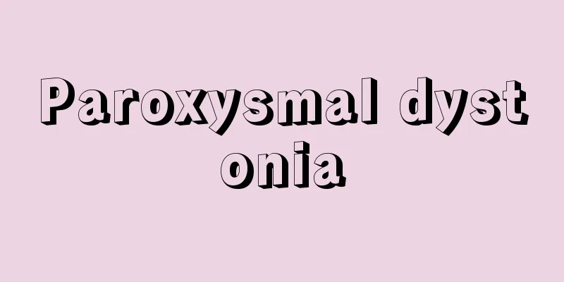 Paroxysmal dystonia