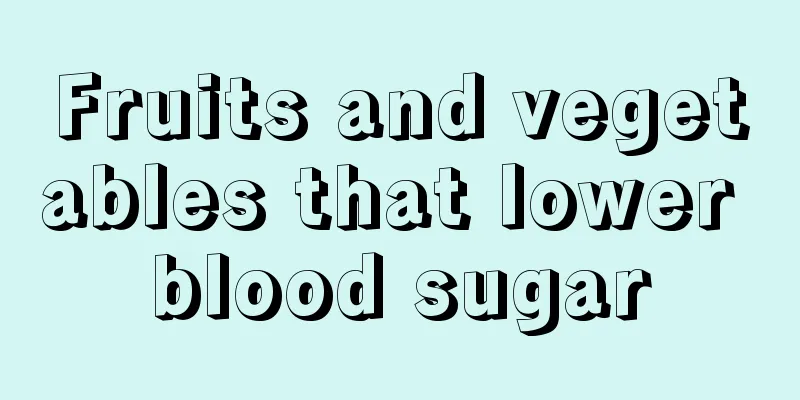 Fruits and vegetables that lower blood sugar