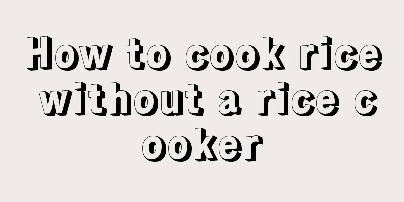 How to cook rice without a rice cooker