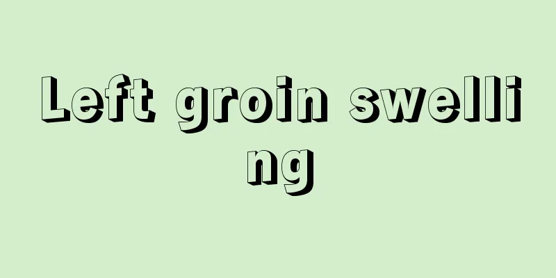 Left groin swelling