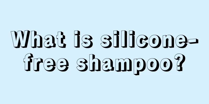 What is silicone-free shampoo?