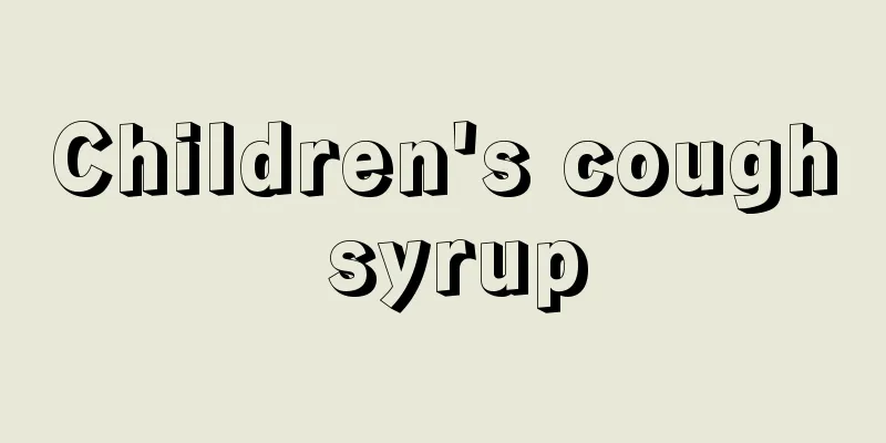 Children's cough syrup