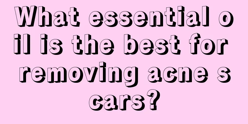 What essential oil is the best for removing acne scars?