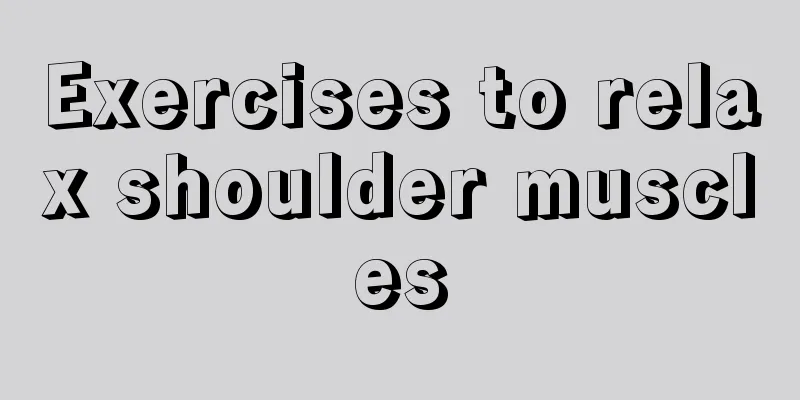 Exercises to relax shoulder muscles