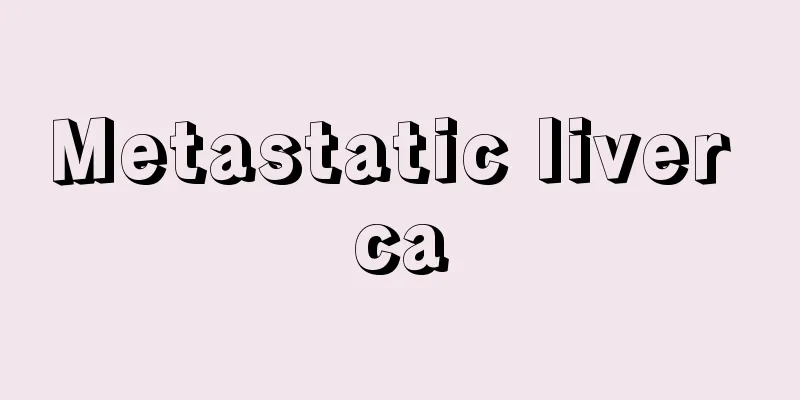 Metastatic liver ca