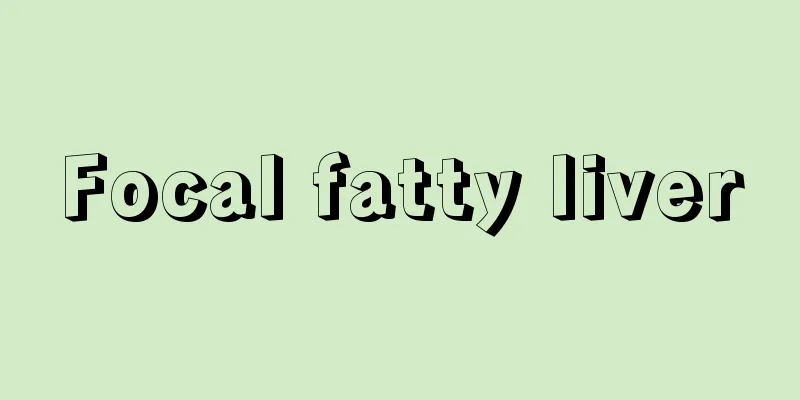 Focal fatty liver