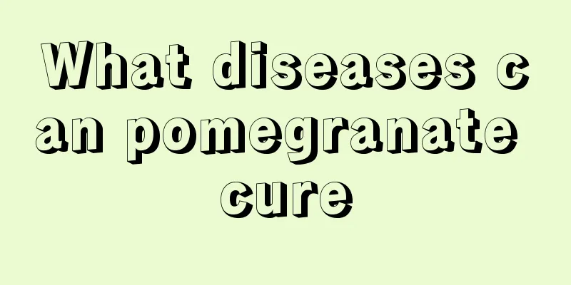 What diseases can pomegranate cure