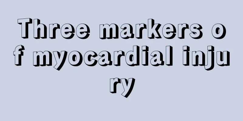 Three markers of myocardial injury