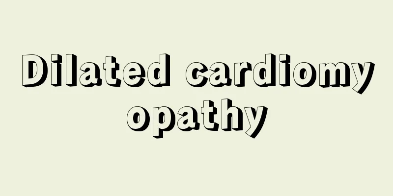 Dilated cardiomyopathy