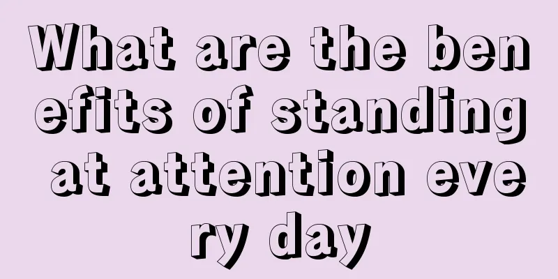What are the benefits of standing at attention every day
