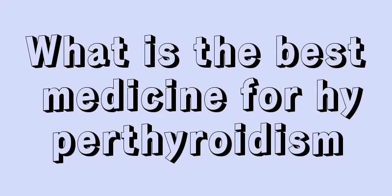 What is the best medicine for hyperthyroidism