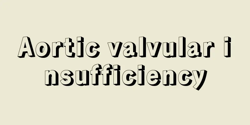 Aortic valvular insufficiency