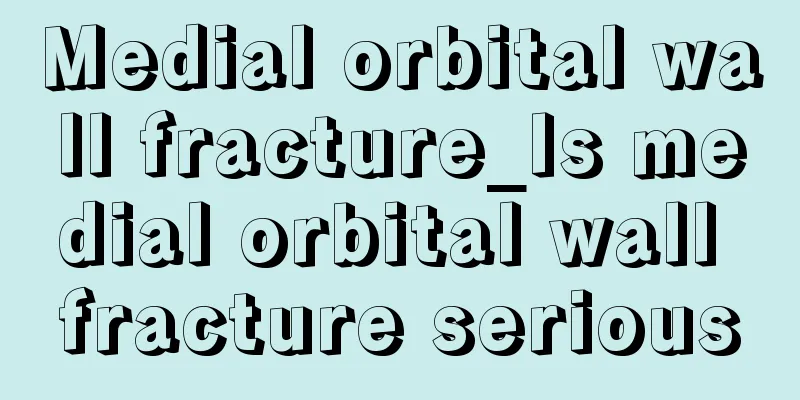 Medial orbital wall fracture_Is medial orbital wall fracture serious