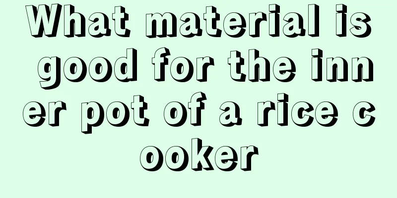 What material is good for the inner pot of a rice cooker