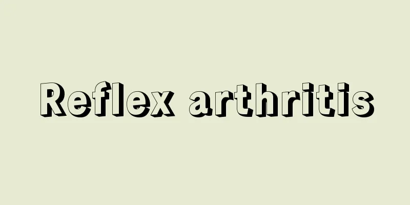 Reflex arthritis