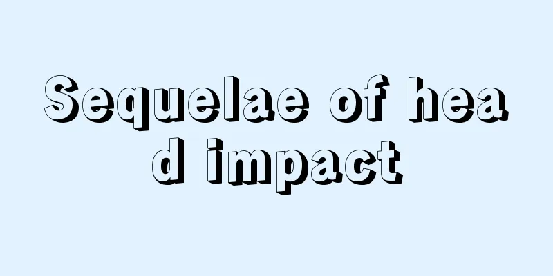 Sequelae of head impact